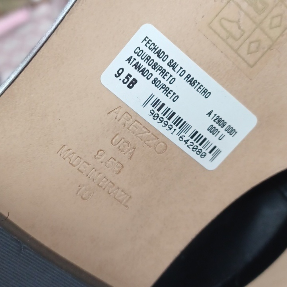 Arezzo Leather Loafers NWOB - Picture 7 of 9